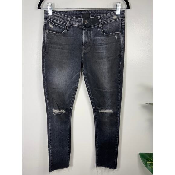 Rta Denim Icon Skinny Ankle Jeans Black Women's 26 / 2 - Picture 1 of 12